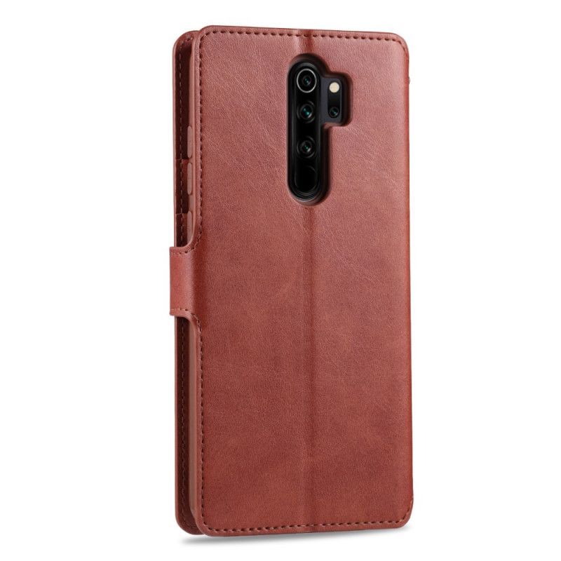 Lederhüllen Xiaomi Redmi Note 8 Pro Schwarz Azns Mit Ledereffekt