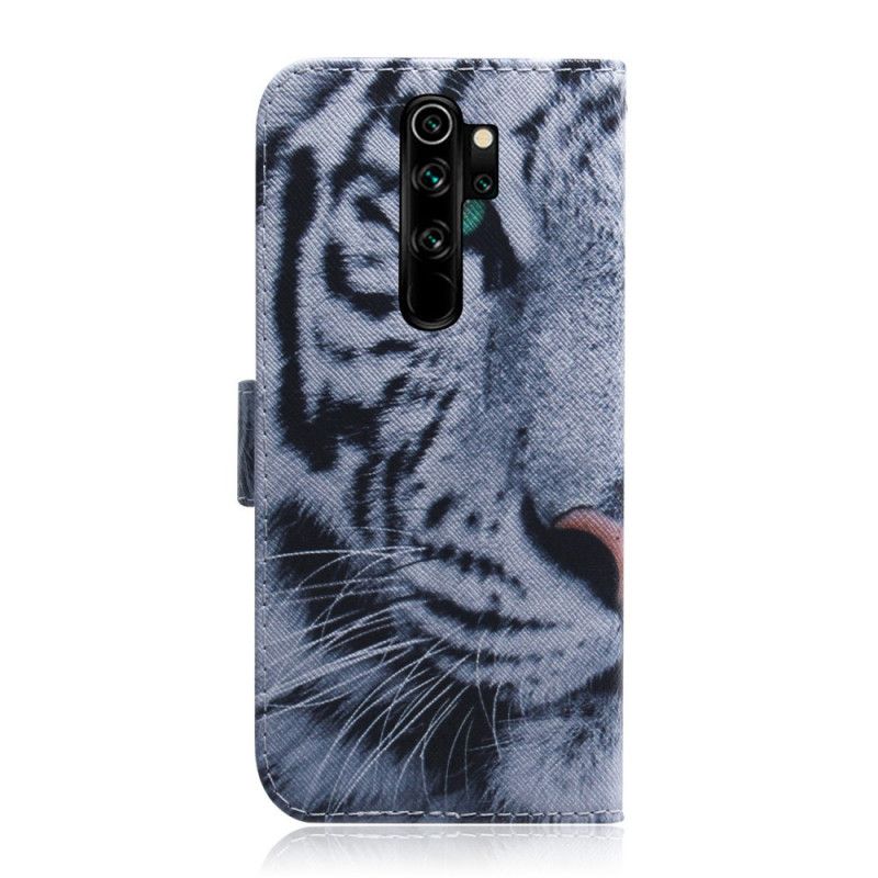 Lederhüllen Xiaomi Redmi Note 8 Pro Tigergesicht