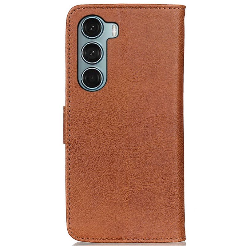 Lederhüllen Moto G200 5g Kunstleder Khazneh