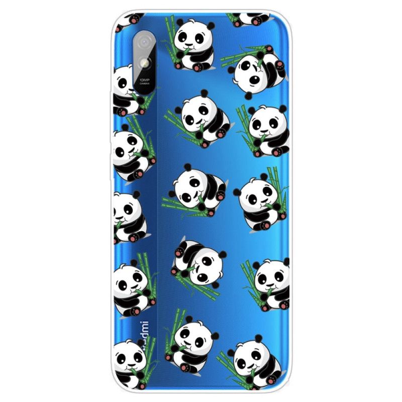 Hülle Für Xiaomi Redmi 9A Kleine Pandas