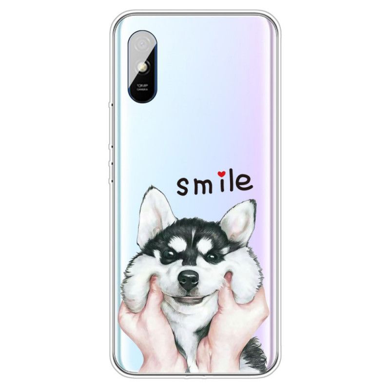 Hülle Für Xiaomi Redmi 9A Lächeln Hund