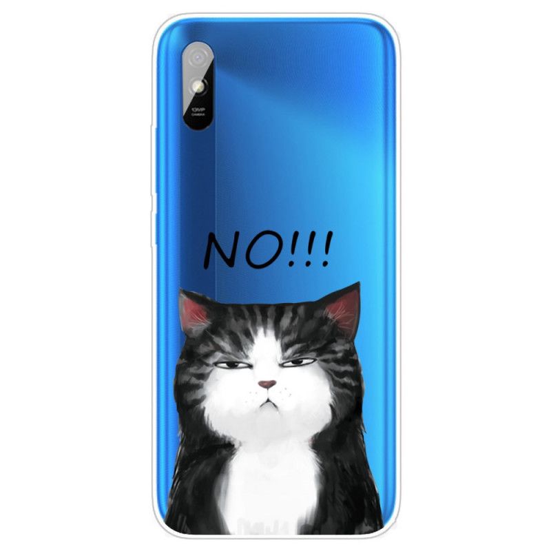 Hülle Xiaomi Redmi 9A Die Katze. Die Nein Sagt