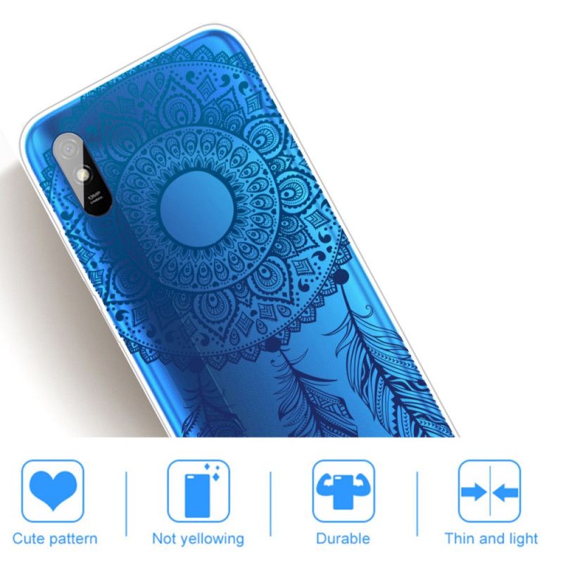 Hülle Xiaomi Redmi 9A Einzigartiges Blumenmandala