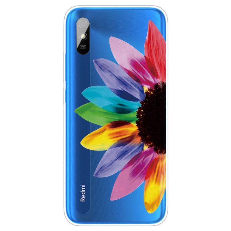 Hülle Xiaomi Redmi 9A Farbige Blume