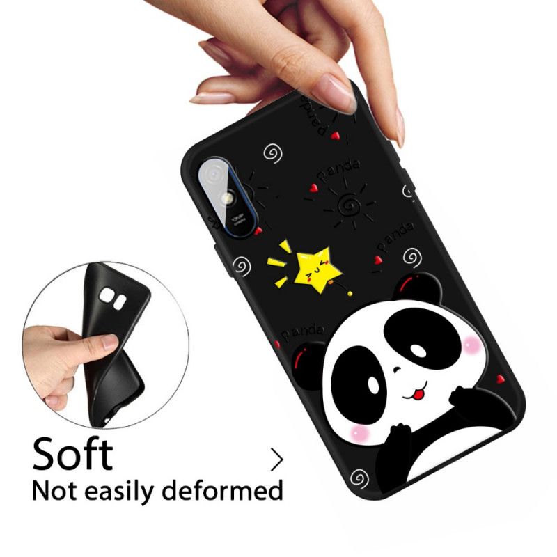 Hülle Xiaomi Redmi 9A Handyhülle Pandastern