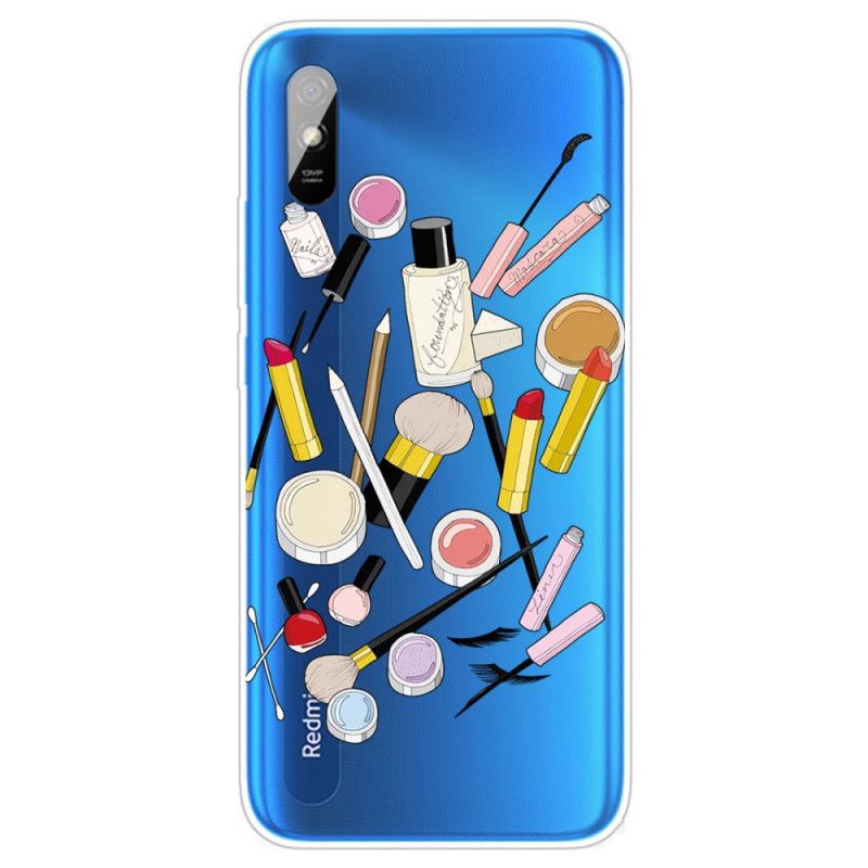 Hülle Xiaomi Redmi 9A Handyhülle Top Make-Up