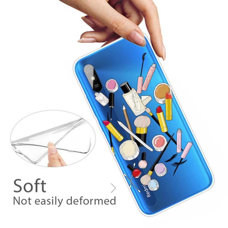 Hülle Xiaomi Redmi 9A Handyhülle Top Make-Up