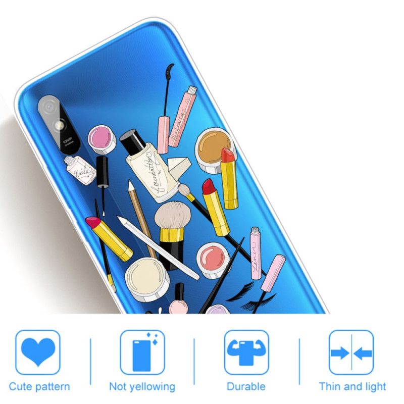 Hülle Xiaomi Redmi 9A Handyhülle Top Make-Up