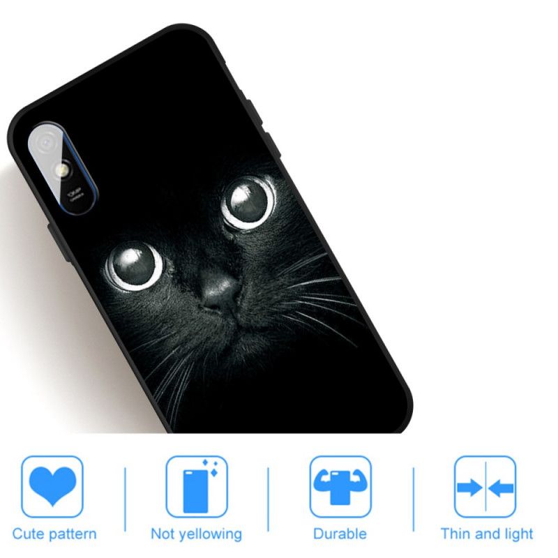 Hülle Xiaomi Redmi 9A Katzenaugen