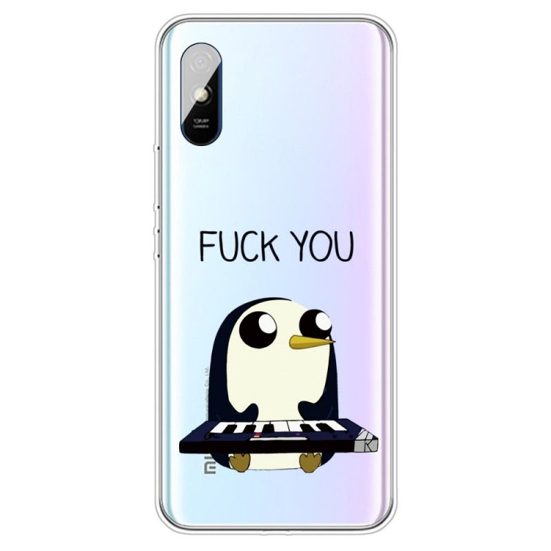 Hülle Xiaomi Redmi 9A Pinguin Fick Dich