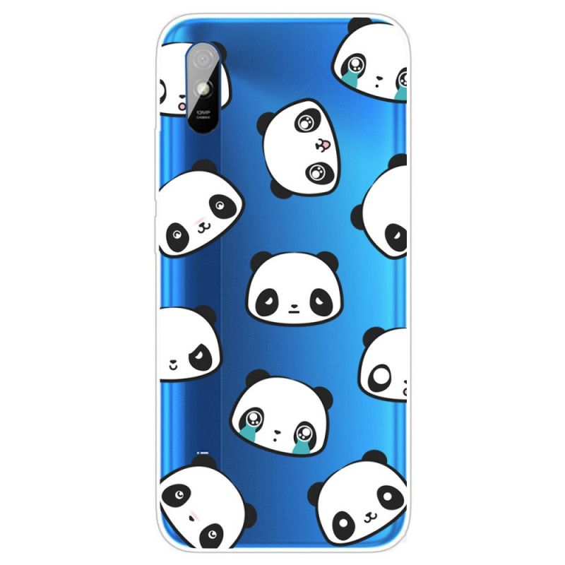 Hülle Xiaomi Redmi 9A Sentimentale Pandas