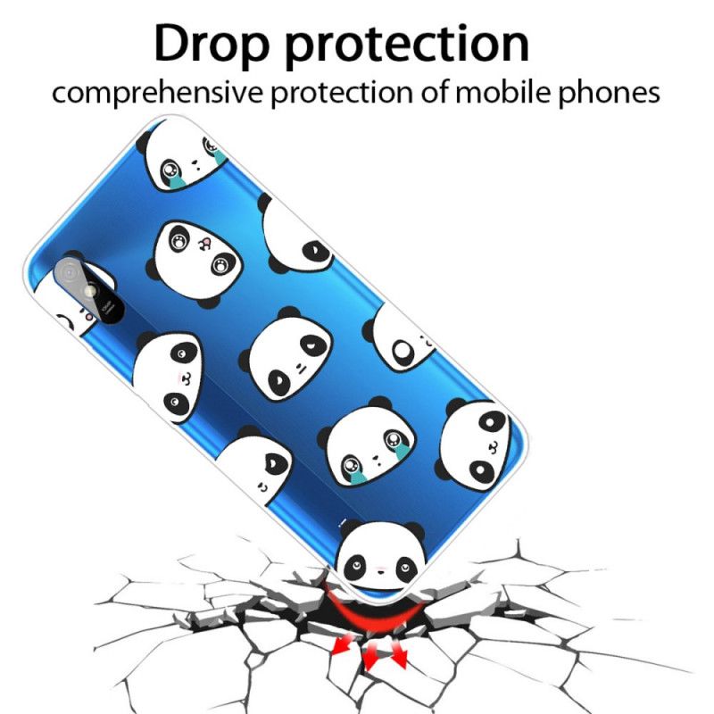 Hülle Xiaomi Redmi 9A Sentimentale Pandas