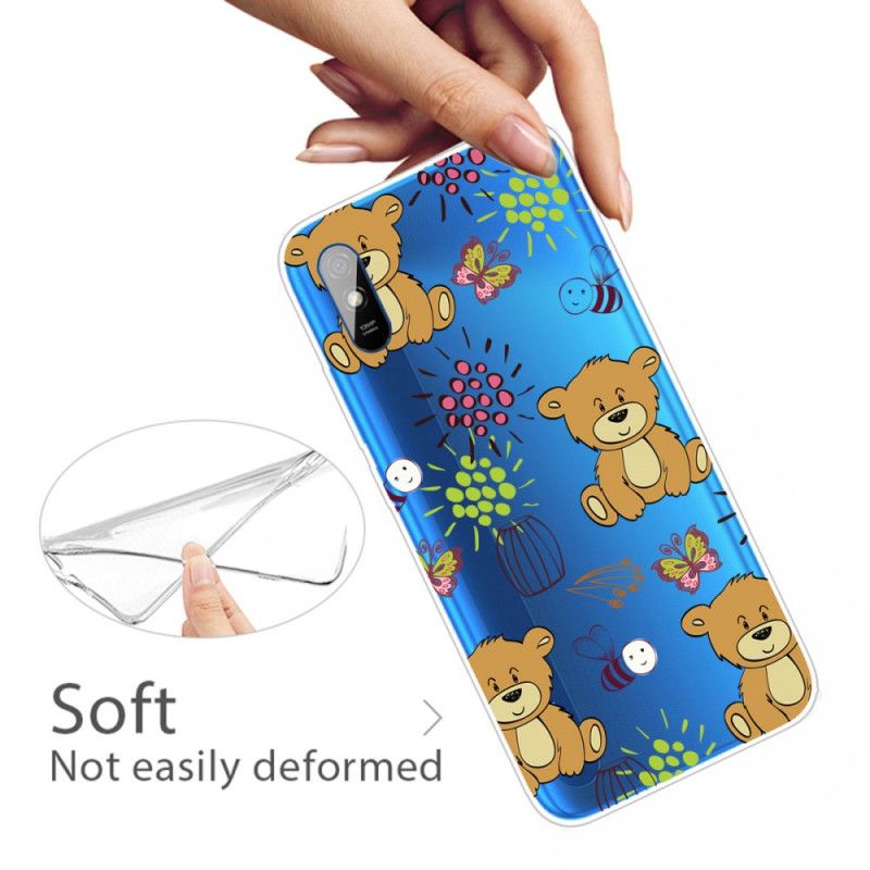 Hülle Xiaomi Redmi 9A Top Teddybären