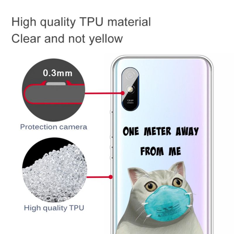 Hülle Xiaomi Redmi 9A Vergiss Deine Maske Nicht