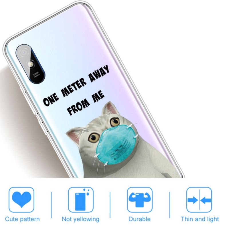 Hülle Xiaomi Redmi 9A Vergiss Deine Maske Nicht