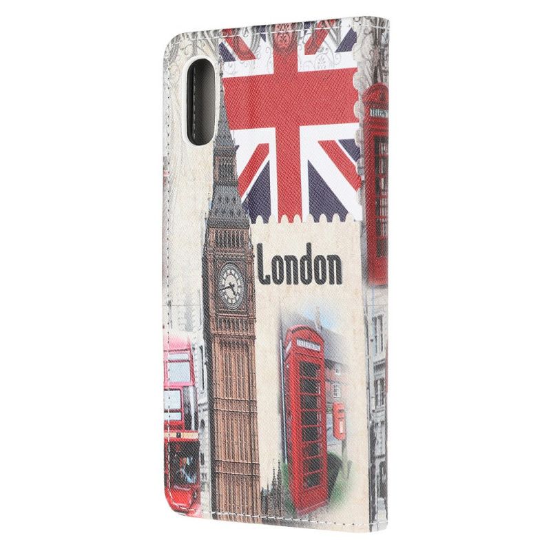 Lederhüllen Für Xiaomi Redmi 9A Londoner Leben