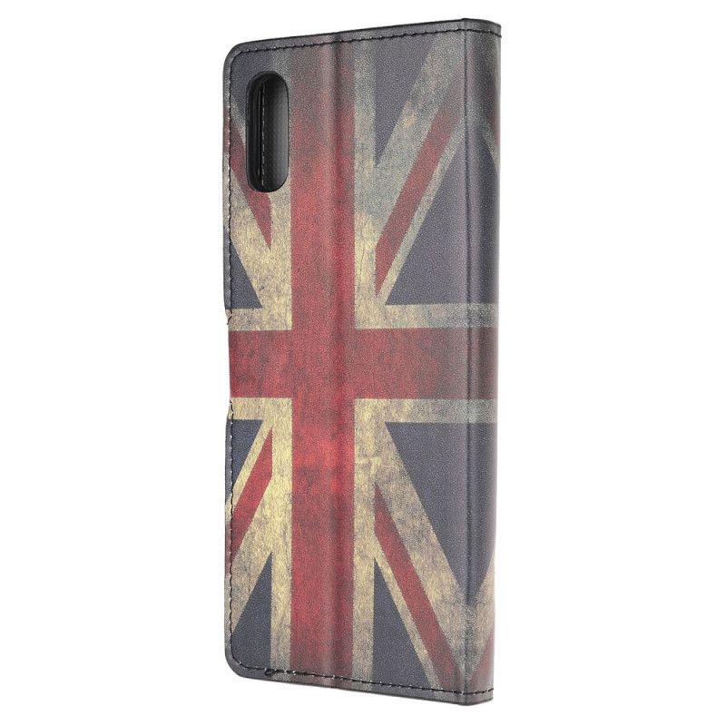 Lederhüllen Xiaomi Redmi 9A Englische Flagge