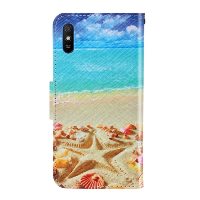 Lederhüllen Xiaomi Redmi 9A Gurtstrand