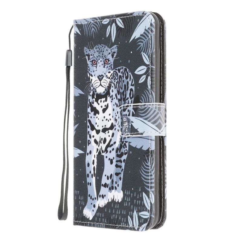 Lederhüllen Xiaomi Redmi 9A Leopard Mit Tanga