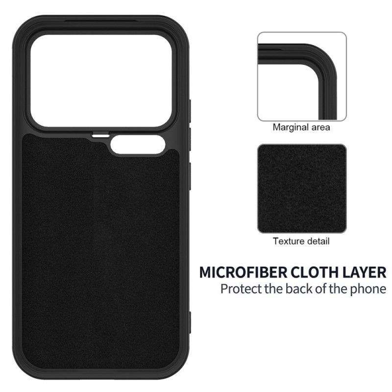 Hülle Für Xiaomi 17 Pro Flüssigsilikon Mit Lanyard