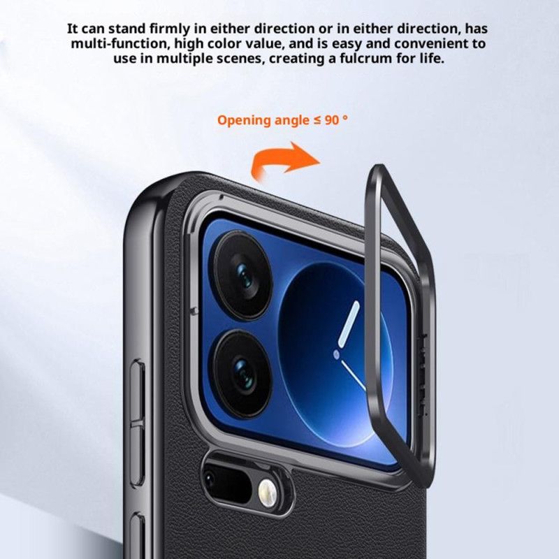 Hülle Für Xiaomi 17 Pro Integrierter Ständer Und Metallrahmen