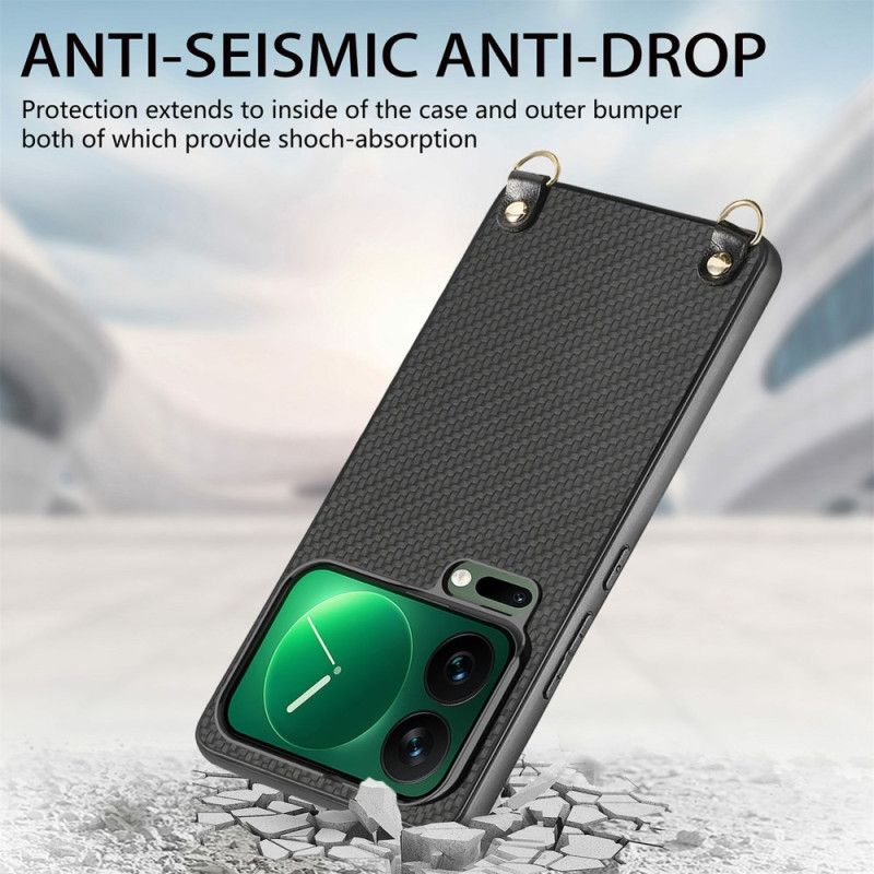 Hülle Xiaomi 17 Pro Handyhülle Carbonfaser-optik