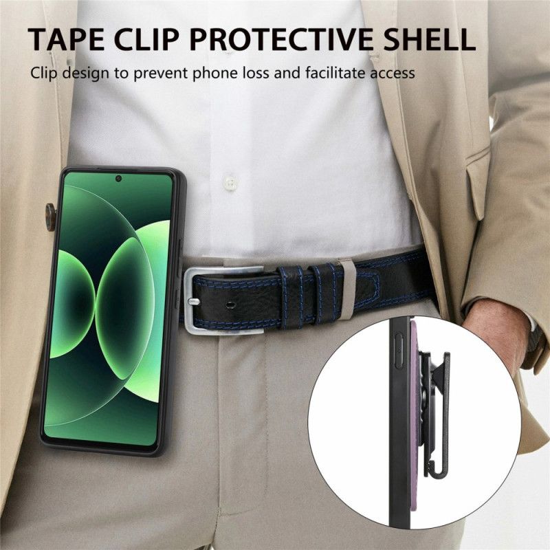 Hülle Xiaomi 17 Pro Handyhülle Gürtelclip Und Ständer