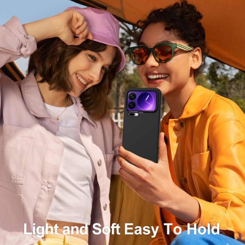 Hülle Xiaomi 17 Pro Handyhülle Magnetband Aus Flüssigem Silikon