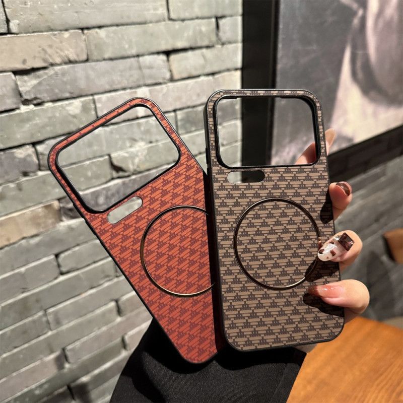 Hülle Xiaomi 17 Pro Handyhülle Magnetische Dreiecks-bergstruktur