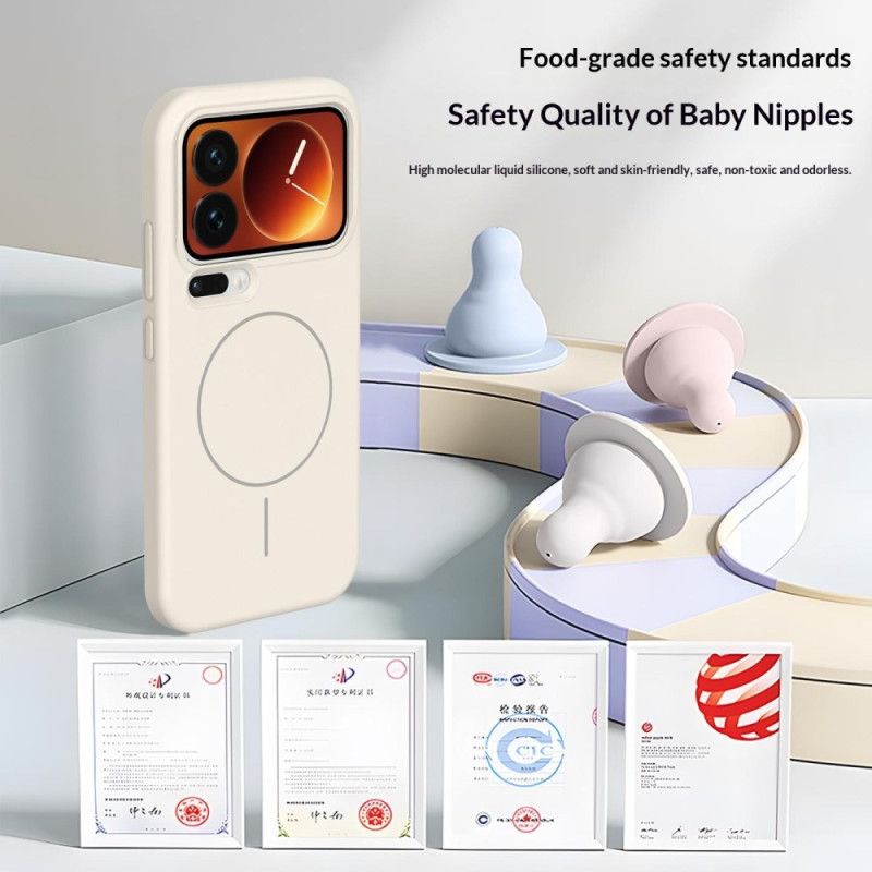 Hülle Xiaomi 17 Pro Magnetband Aus Silikon