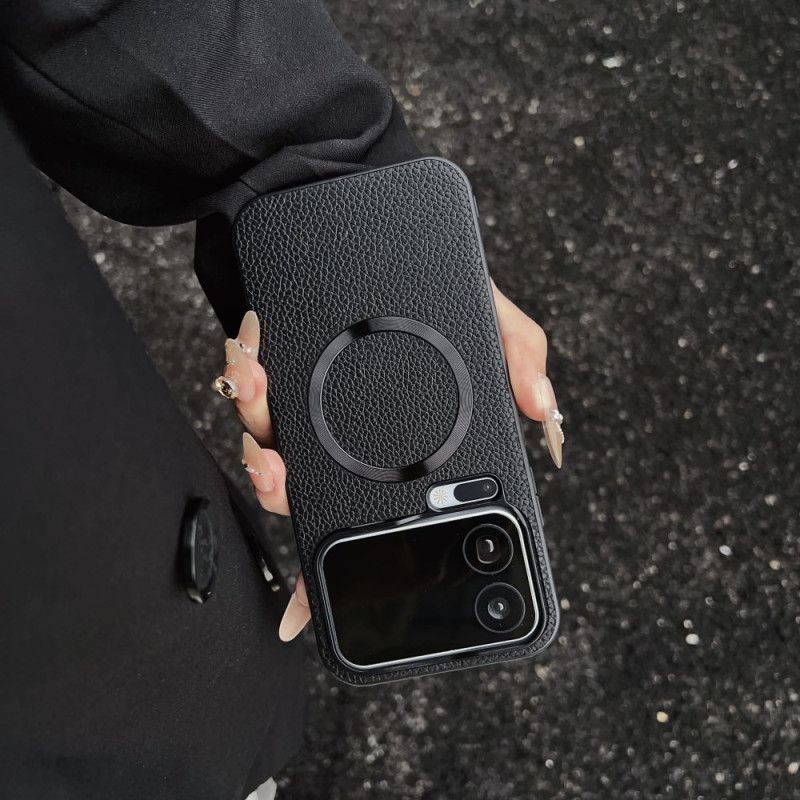 Hülle Xiaomi 17 Pro Magnetverschluss Mit Litschi-textur