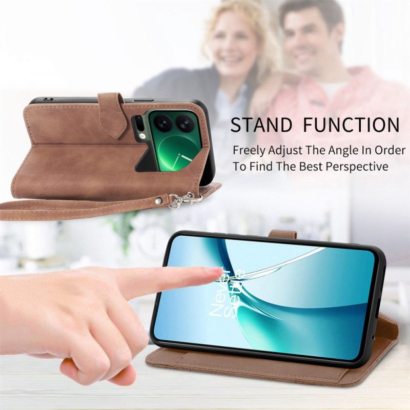 Lederhüllen Für Xiaomi 17 Pro Geldbörse Mit Spitzenmuster