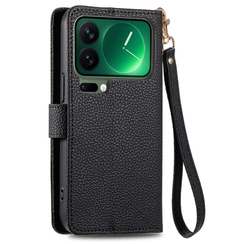 Lederhüllen Xiaomi 17 Pro Handyhülle Rfid-blockierendes Herzdesign