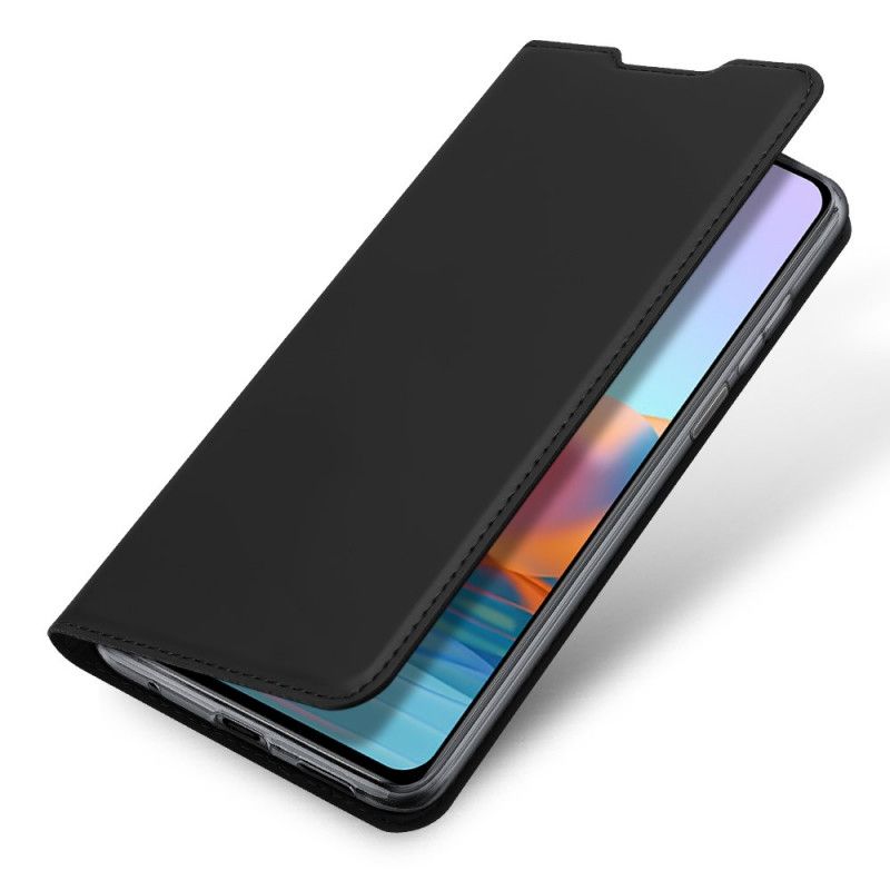 Flip Case Xiaomi Redmi Note 10 Pro Schwarz Pro-Dux-Ducis-Haut