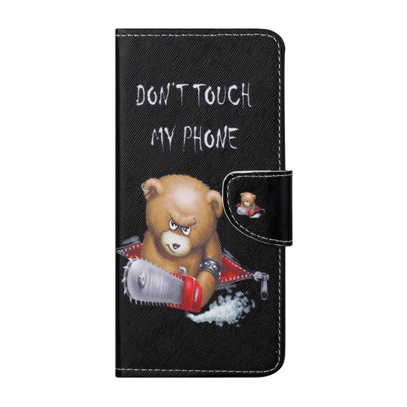 Lederhüllen Xiaomi Redmi Note 10 Pro Gefährlicher Bär