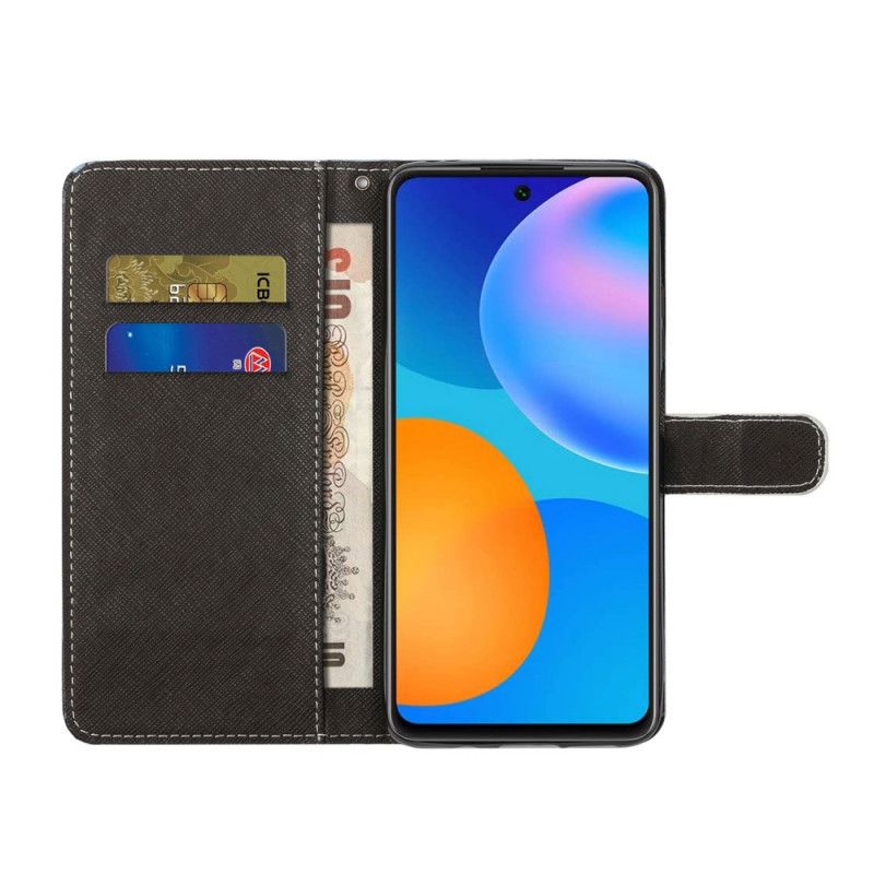 Lederhüllen Xiaomi Redmi Note 10 Pro Leopard Mit Tanga