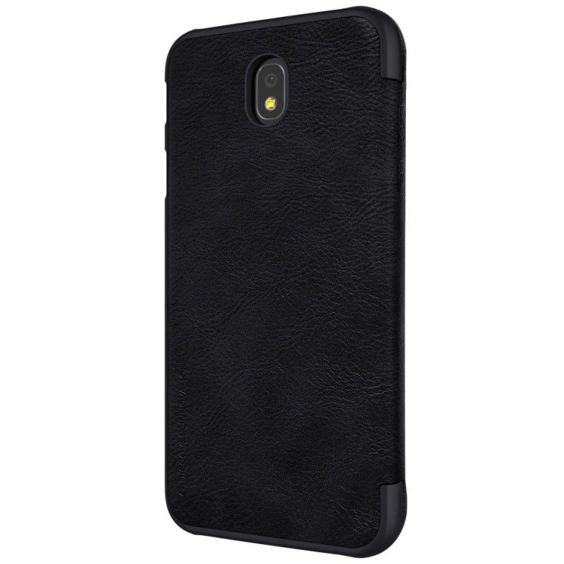 Flip Case Samsung Galaxy J5 2017 Schwarz Nillkin-Qin-Serie