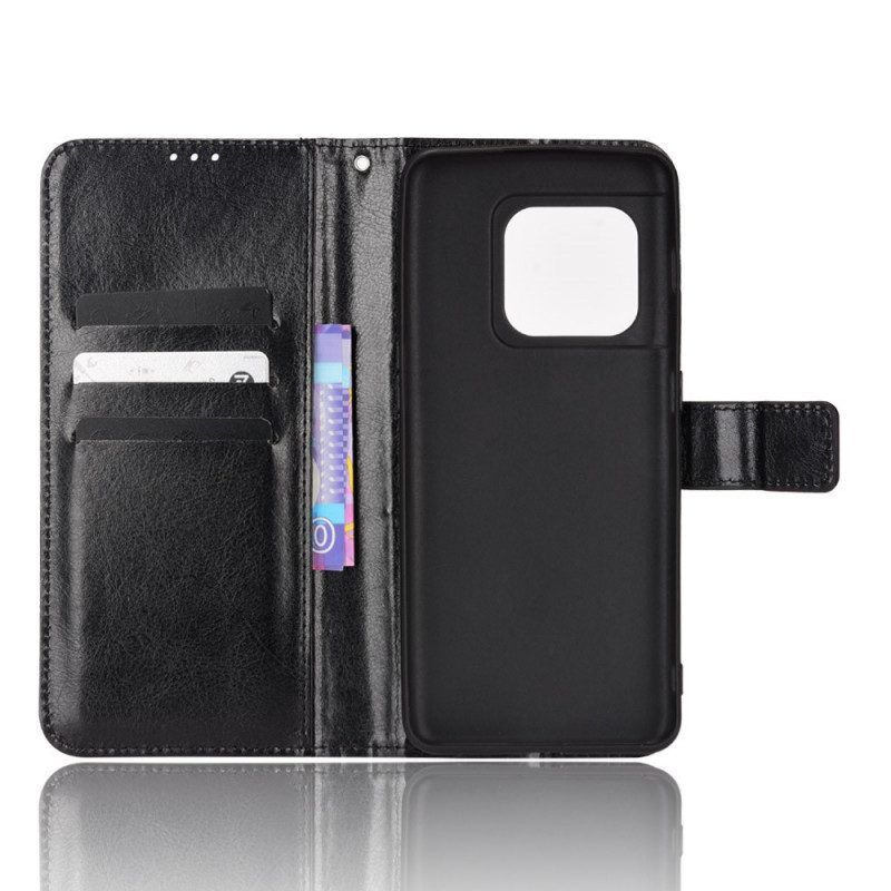 Flip Case Für OnePlus 10 Pro 5G Auffälliges Kunstleder