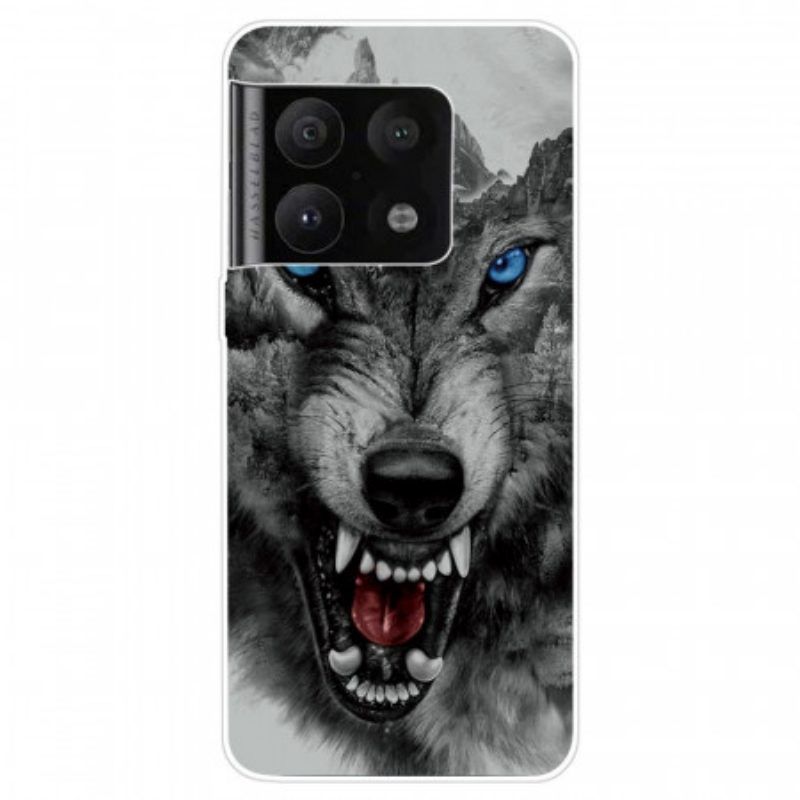 Handyhülle Für OnePlus 10 Pro 5G Wilder Wolf