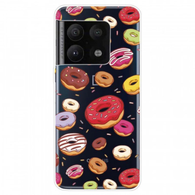 Hülle Für OnePlus 10 Pro 5G Ich Liebe Donuts