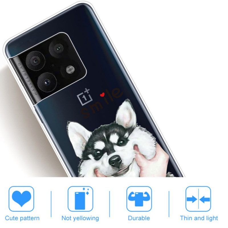 Hülle Für OnePlus 10 Pro 5G Lächle Hund