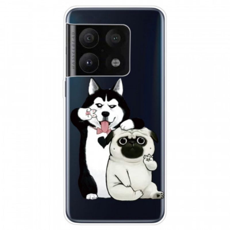 Hülle Für OnePlus 10 Pro 5G Lustige Hunde