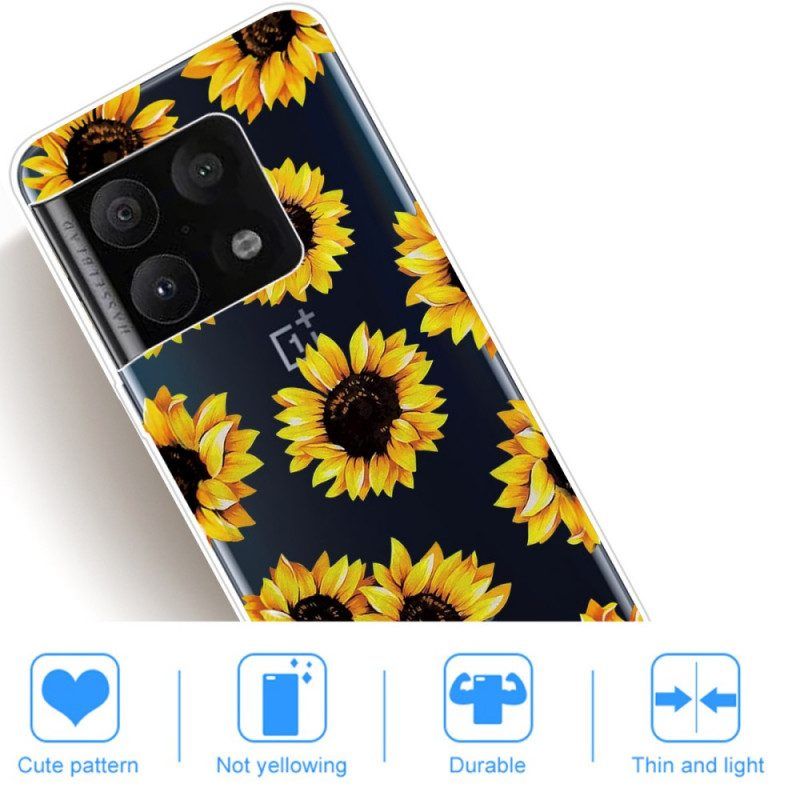 Hülle Für OnePlus 10 Pro 5G Sonnenblumen