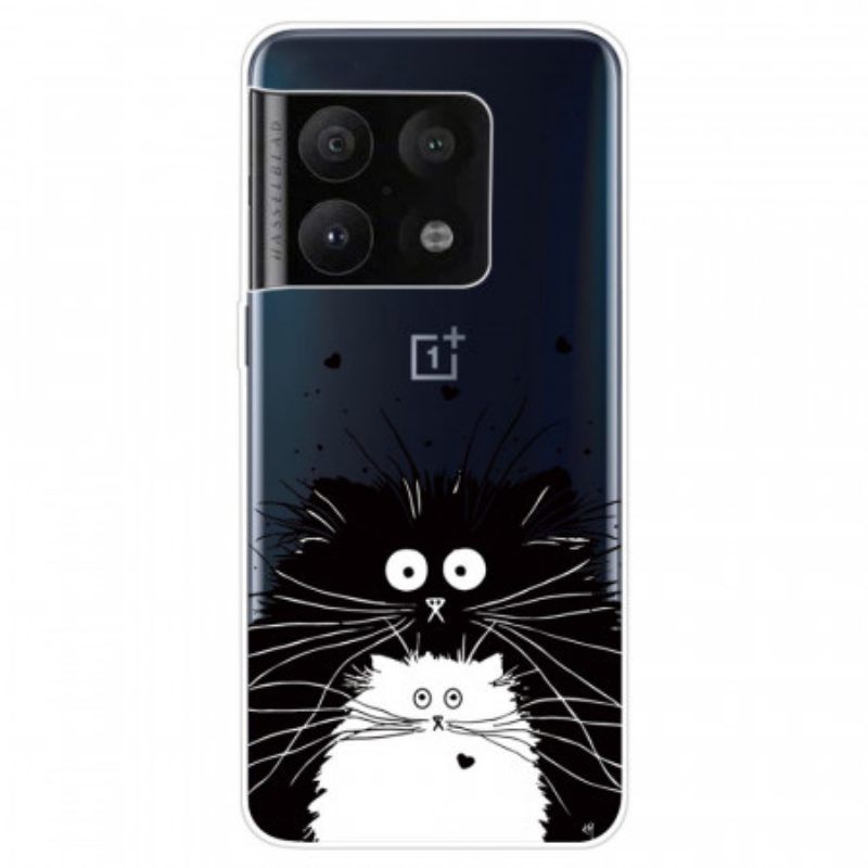 Hülle Für OnePlus 10 Pro 5G Überraschte Katzen