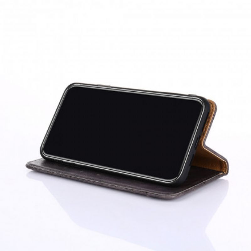 Flip Case Für Xiaomi Mi 11i 5g / Poco F3 Stil Lederniete