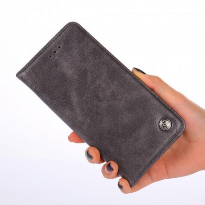 Flip Case Für Xiaomi Mi 11i 5g / Poco F3 Stil Lederniete