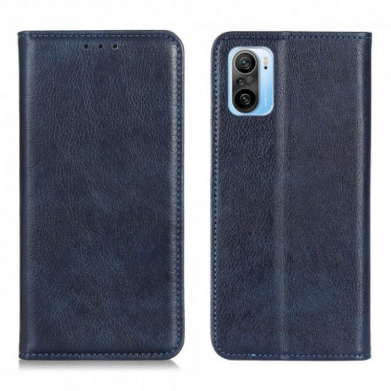 Flip Case Xiaomi Mi 11i 5g / Poco F3 Premium-splittschi-leder