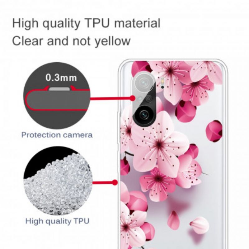 Hülle Für Xiaomi Mi 11i 5g / Poco F3 Kleine Rosa Blumen