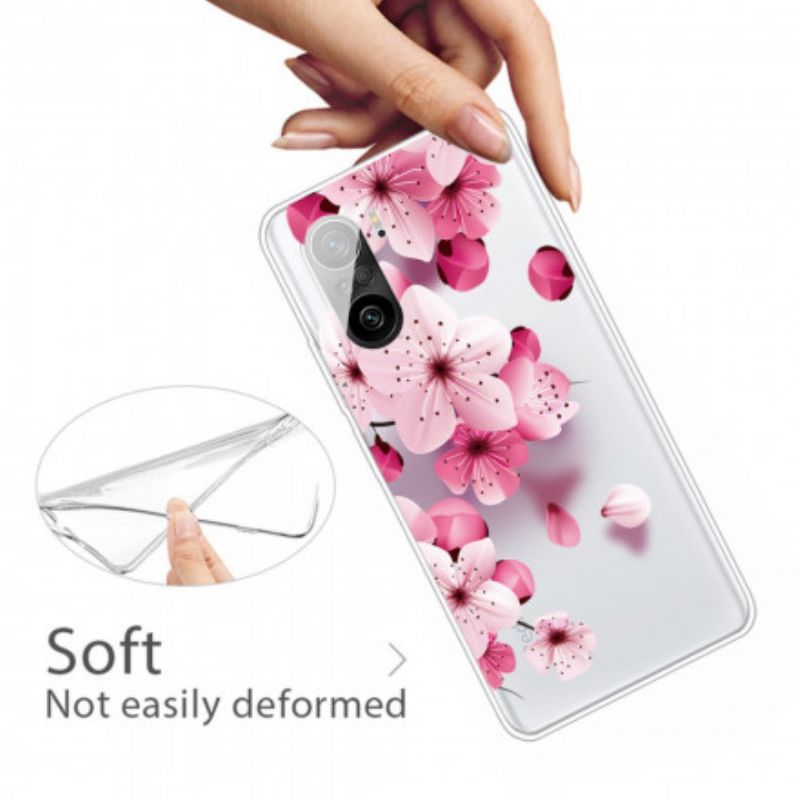Hülle Für Xiaomi Mi 11i 5g / Poco F3 Kleine Rosa Blumen