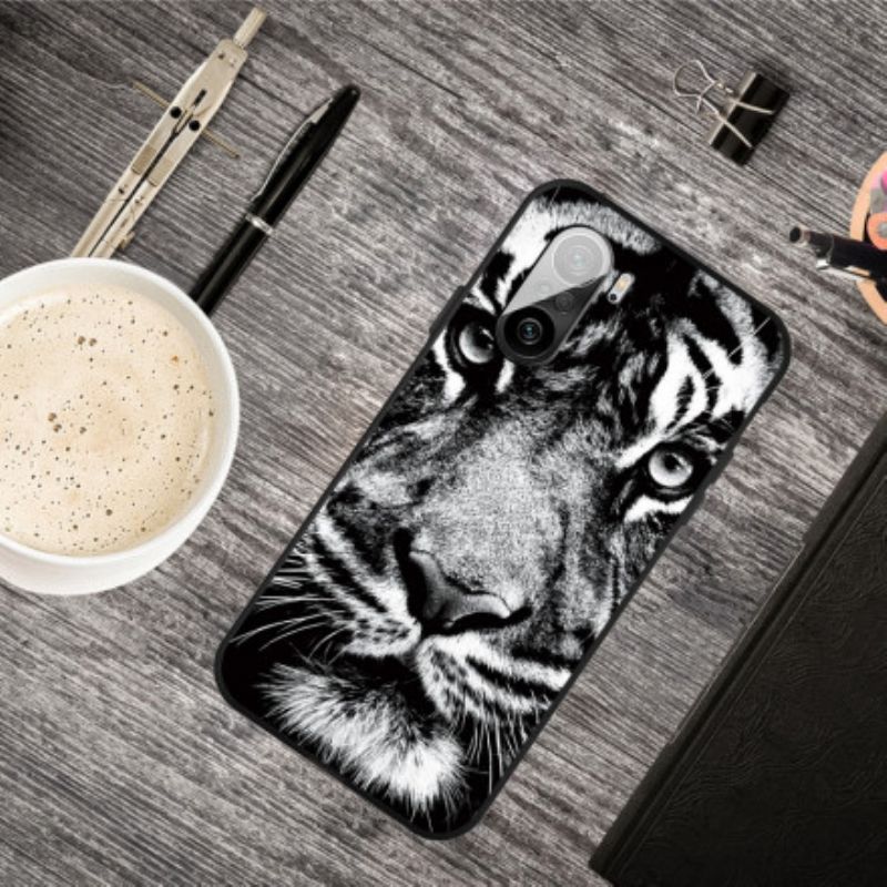 Hülle Für Xiaomi Mi 11i 5g / Poco F3 Schwarz-weiß-tiger